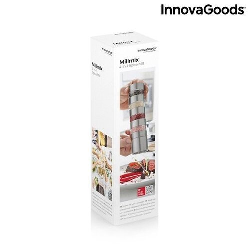 4 viename prieskonių malūnėlis Millmix InnovaGoods Kitchen Foodies