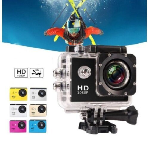 Veiksmo kamera Full HD vandeniui atspari sportinė vaizdo kamera Go Pro