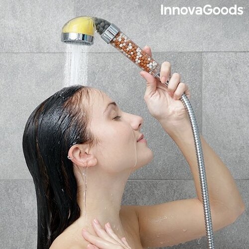 Daugiafunkcis ekologiškas dušas su aromaterapija ir mineralais Shosence InnovaGoods Home Houseware