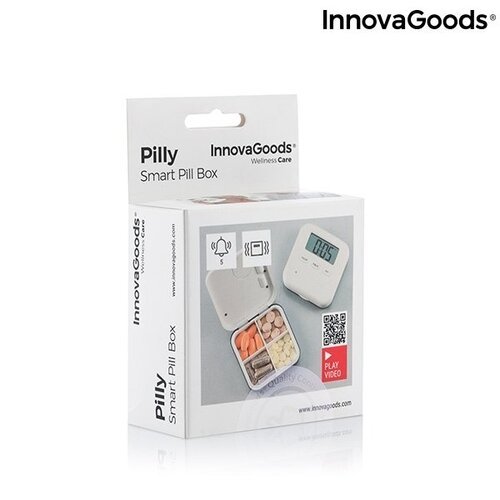 Elektroninė intelektuali tablečių dėžutė Pilly InnovaGoods Wellness Care