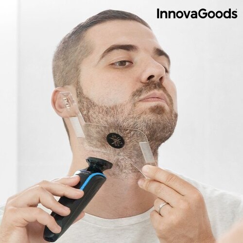 Hipster Barber InnovaGoods Wellness Beauté barzdos skutimosi forma