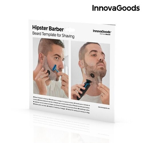 Hipster Barber InnovaGoods Wellness Beauté barzdos skutimosi forma