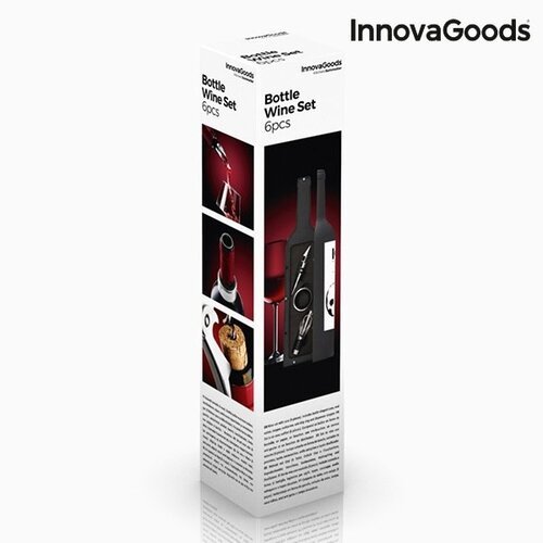 Butelio formos rinkinys vynui (5 dalys) InnovaGoods Kitchen Sommelier