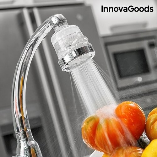 InnovaGoods ekologiškas virtuvės čiaupas, su vandens valymo filtru, Kitchen Foodies