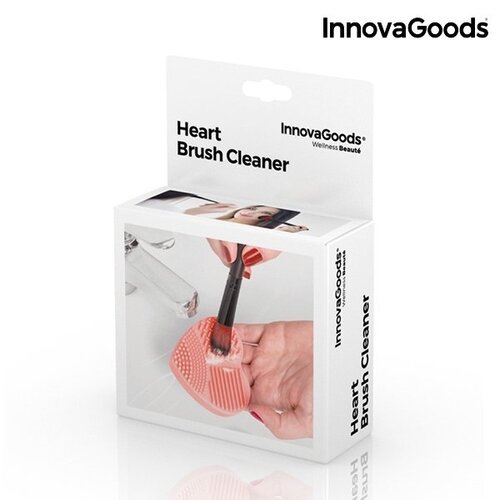 InnovaGoods Wellness Beauté Heart plokštelė šepetėliams plauti