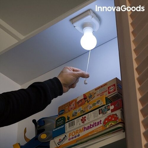 InnovaGoods Nešiojama LED lemputė