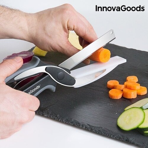 InnovaGoods Kitchen Cookware pjaustymo peilis su integruota maža pjaustymo lentele