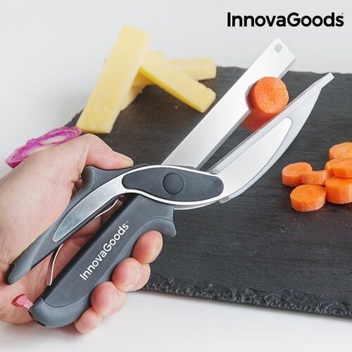  InnovaGoods Kitchen Cookware pjaustymo peilis su integruota maža pjaustymo lentele