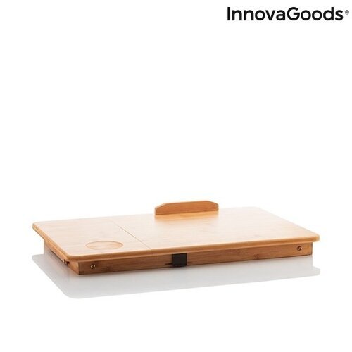 Bambukinis sulankstomas stalas Lapwood InnovaGoods Gadget Cool