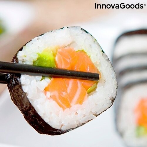 Suši rinkinys su receptais Suzooka InnovaGoods 3 Dalys Kitchen Foodies