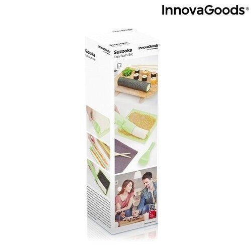 Suši rinkinys su receptais Suzooka InnovaGoods 3 Dalys Kitchen Foodies