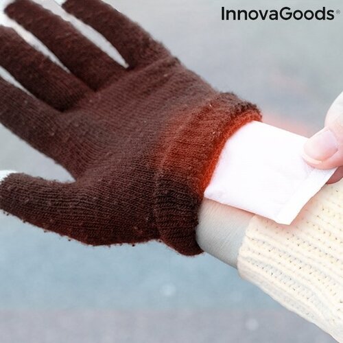  Rankas šildantys pleistrai Heatic Hand InnovaGoods (10 Vnt.) Wellness Care