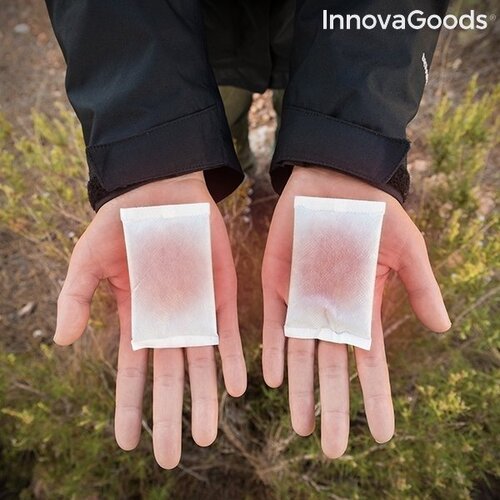  Rankas šildantys pleistrai Heatic Hand InnovaGoods (10 Vnt.) Wellness Care
