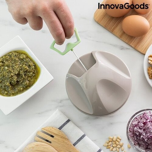 Rankinis mini smulkintuvas su traukimo virve Spinop InnovaGoods Kitchen Foodies