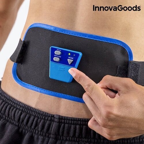 Raumenis elektra stimuliuojantis diržas InnovaGoods Sport Electrogym