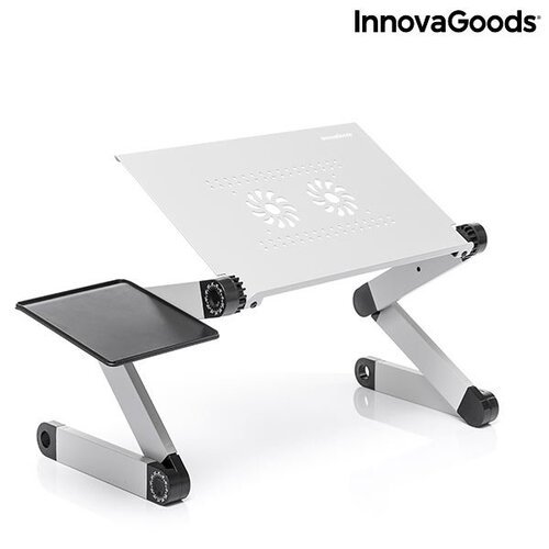 Reguliuojamas kelių padėčių nešiojamojo kompiuterio stalas Omnible InnovaGoods Gadget Cool