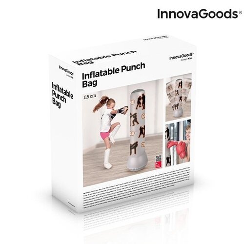Vaikiškas pripučiamas bokso krepšys su stovu InnovaGoods Gadget Kids