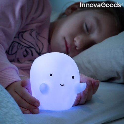 Daugiaspalvė LED lempa šmėkla Glowy InnovaGoods Gadget Kids