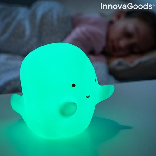 Daugiaspalvė LED lempa šmėkla Glowy InnovaGoods Gadget Kids