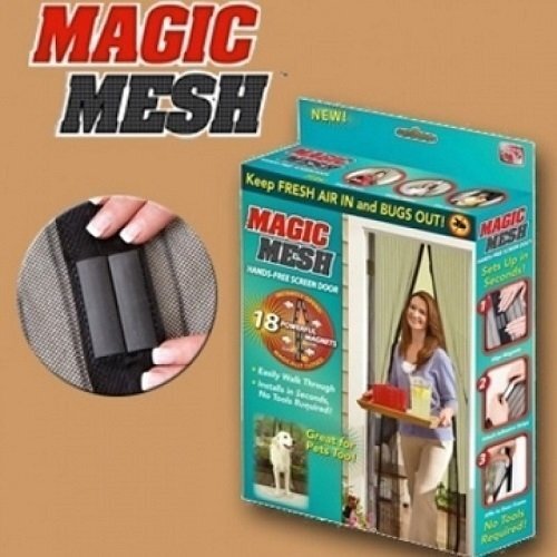 Magnetinė durų užuolaida nuo vabzdžių MAGIC MESH