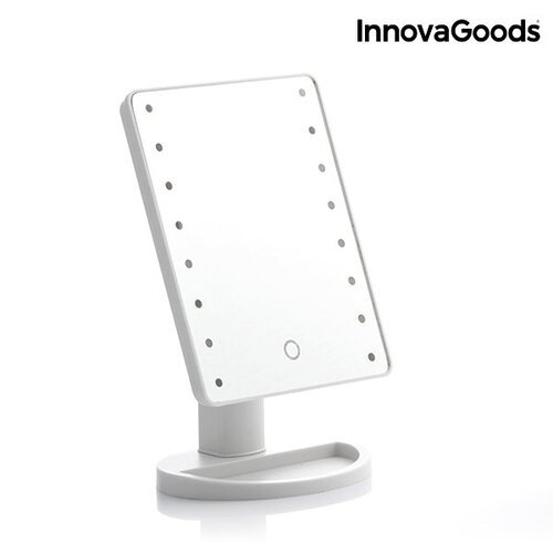 InnovaGoods Wellness Beauté pastatomas veidrodis su LED apšvietimu ir sensoriumi