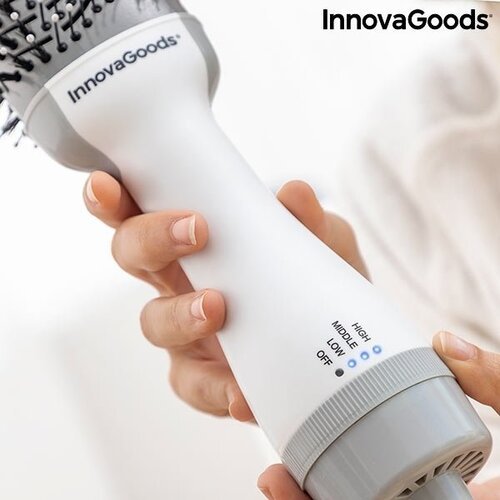 Joninis plaukų džiovintuvas Volumio InnovaGoods 1000W Balta/Pilka Wellness Beauté