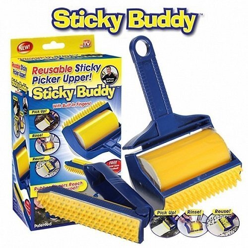 STICKY BUDDY - Silikoninis pūkų, plaukų surinkiklis