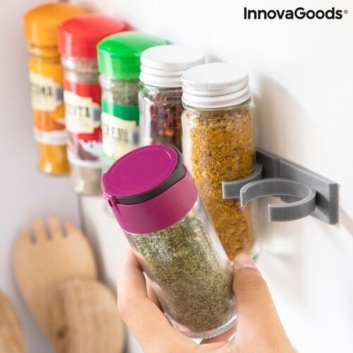 Klijuojamas ir dalijamas prieskonių dėklas Jarlock x20 InnovaGoods Kitchen Storage