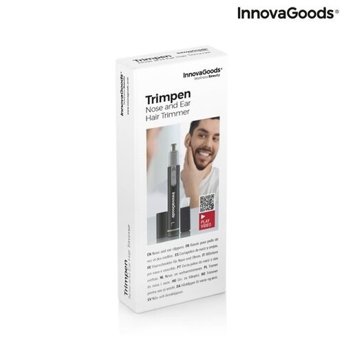 Nosies ir ausų plaukelių kirpimo prietaisas Trimpen InnovaGoods Wellness Beauty
