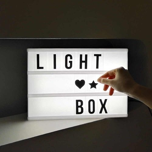 Šviečianti LED lenta (30 x 22 cm)