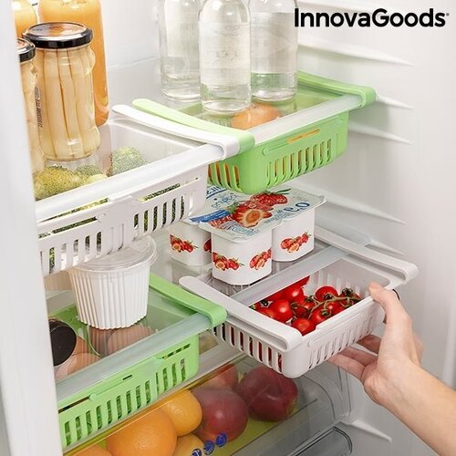 2 reguliuojamų dėklų - stalčių rinkinys Friwer InnovaGoods (2 vnt.) Kitchen Foodies