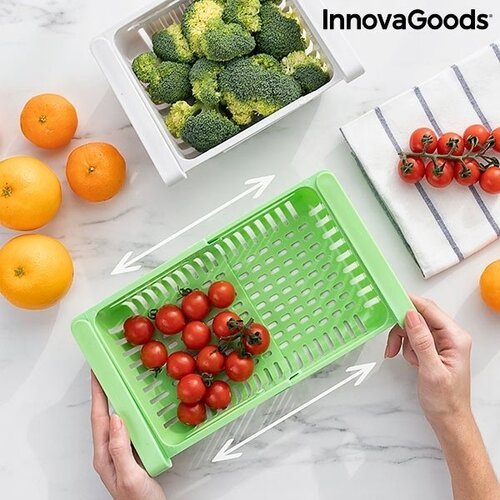 2 reguliuojamų dėklų - stalčių rinkinys Friwer InnovaGoods (2 vnt.) Kitchen Foodies