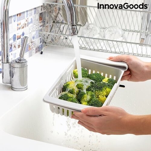 2 reguliuojamų dėklų - stalčių rinkinys Friwer InnovaGoods (2 vnt.) Kitchen Foodies