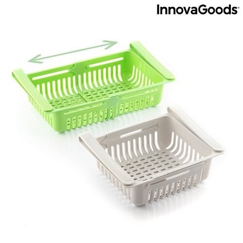 2 reguliuojamų dėklų - stalčių rinkinys Friwer InnovaGoods (2 vnt.) Kitchen Foodies